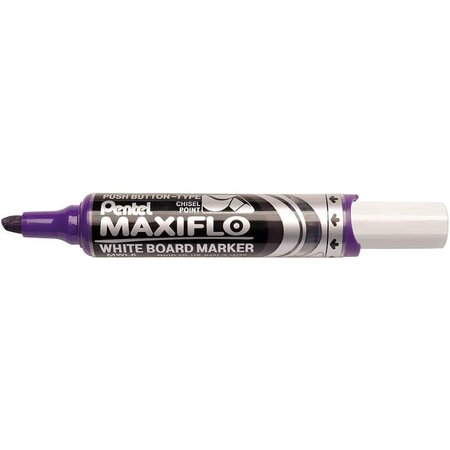 Marqueur pour tableau blanc maxiflo mwl6  violet pentel