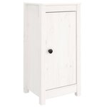 vidaXL Buffet Blanc 40x35x80 cm Bois massif de pin