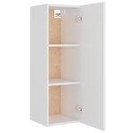 vidaXL Ensemble de meubles TV 4 Pièces Blanc Bois d'ingénierie