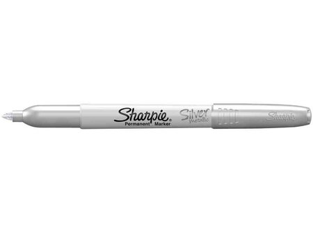 Marqueur permanent fine métallisé  argent sharpie