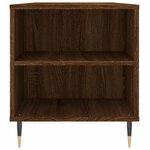 vidaXL Table basse chêne marron 102x44 5x50 cm bois d'ingénierie