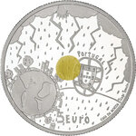 Monnaie en argent 5 euro g 13.65 millésime 2022 clima