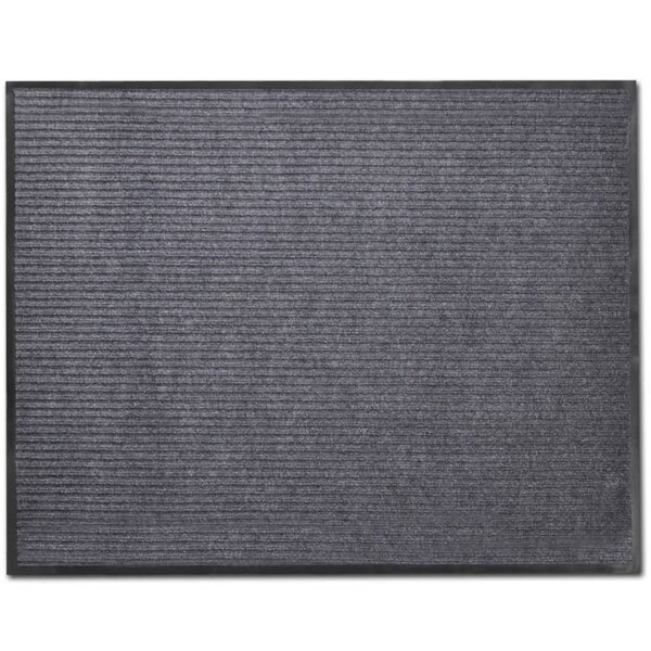 vidaXL Tapis d'entrée PVC Gris 120 x 180 cm