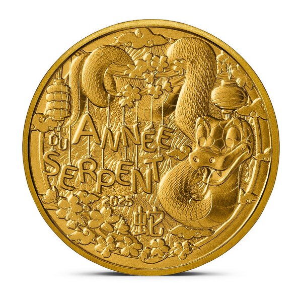 Année du serpent - Monnaie de 1/4€