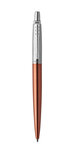 PARKER Jotter Stylo bille orange Chelsea recharge bleue pointe moyenne Coffret cadeau
