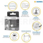 pack de 1000 pastilles pour photos dans un distributeur en carton HERMA