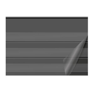 Cartes de classement en carton rigide à 3 bandes pour timbres-poste.