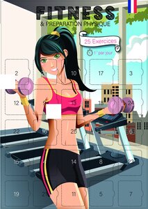 Calendrier de l'avant Marathon 25 jours