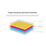 Papier photographique Xiaomi pour imprimante Imprimante photo portable Xiaomi Mi 20 unités