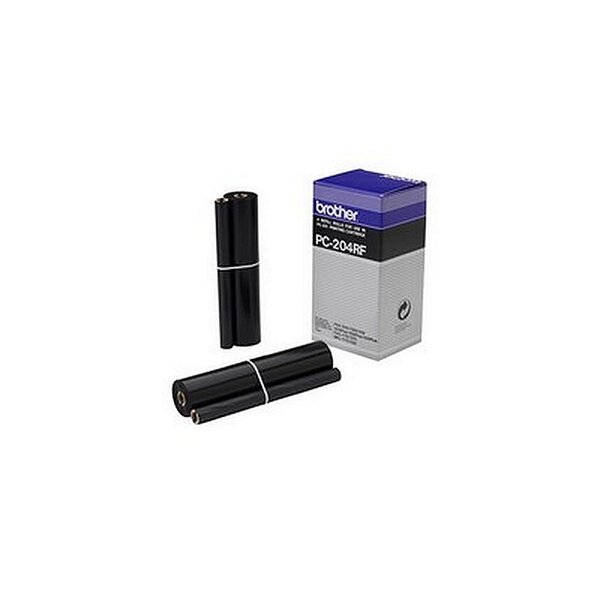 Brother PC204 Transfert thermique Pack de 4 Noir PC204RF