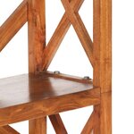 vidaXL Bibliothèque 60x30x160 cm Bois massif d'acacia et finition miel