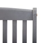 vidaXL Chaises pliables d'extérieur lot de 2 et coussins Bois d'acacia