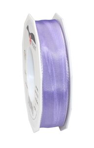 Ruban de soie acetat laitonné lyon 25-m-rouleau 25 mm lilas