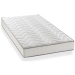 Ensemble sommier + matelas 90 x 190 - 5 zones et mémoire de forme - 16 cm