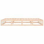 vidaXL Cadre de lit 120x200 cm Bois massif