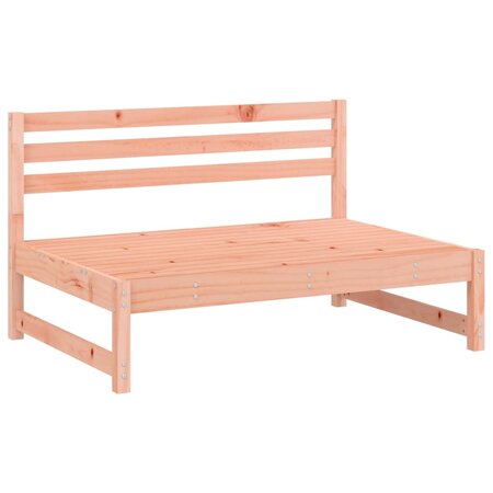 vidaXL Canapé central de jardin 120x80 cm bois massif douglas