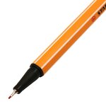 Stylo-Feutre POINT 88 Pointe Fine 0 4 mm orange STABILO