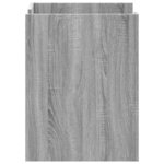 vidaXL Table de chevet sonoma gris 45x50x65 cm bois d'ingénierie