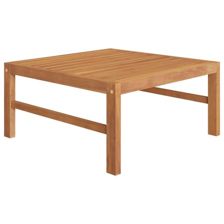 vidaXL Table de jardin 63x63x30 cm Bois de teck solide