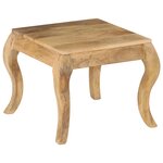 vidaXL Table d'appoint 45x45x40 cm Bois de manguier massif