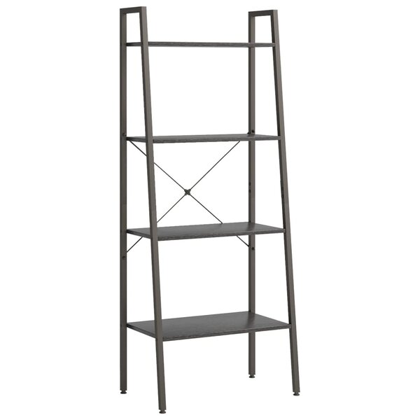 vidaXL Étagère sur pied 4 niveaux Noir 56x35x140 cm