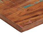 vidaXL Dessus de table 90x30x3 8 cm rectangulaire bois massif récupéré