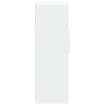 vidaXL Buffet haut blanc 40x42 5x124 cm bois d'ingénierie
