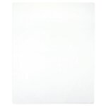vidaXL Drap-housse Jersey Blanc 160x200 cm Coton