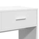 vidaXL Coiffeuse avec miroir blanc 80x39x80 cm