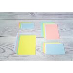 Étui De 100 Fiches - Bristol Quadrillé 5x5 Non Perforé 148x210mm - Jaune - Exacompta