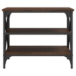 vidaXL Meuble TV Chêne marron 60x40x50 cm Bois d'ingénierie