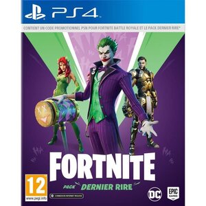 Fortnite : Pack Dernier Rire Jeu PS4