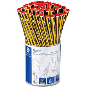 Crayon de papier noris hexagonal pot de 72 staedtler