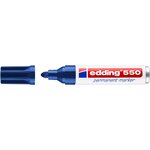 Marqueur Permanent 550 bleu 3-4 mm x 10 EDDING