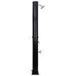 vidaXL Douche solaire d'extérieur avec pomme de douche et robinet 40 L