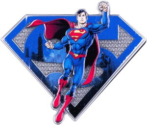 Pièce de monnaie en Argent 5 Dollars g 93.3 (3 oz) Millésime 2025 FULL OF SUPERPOWER