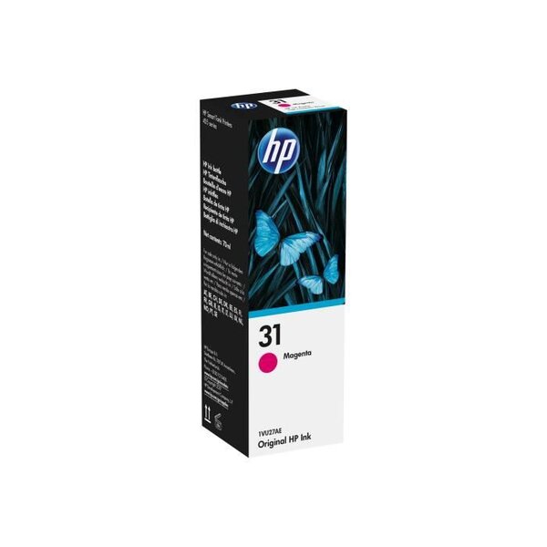 HP 31 Bouteille d'encre Magenta Authentique 70 ml (1VU27AE)