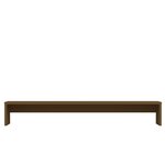 vidaXL Support de moniteur Marron miel 100x27x15 cm Bois de pin solide