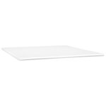 vidaXL Sommier à lattes de lit avec matelas Marron foncé 160x200 cm