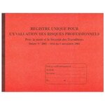 Registre d'évaluation des risques Professionnels 24 x 32 cm 80 pages ELVE