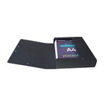 Boite De Classement Exabox Dos 60mm Carte Lustrée - A4 - Noir - X 8 - Exacompta