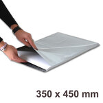 Lot de 500 Enveloppes plastiques blanches opaques FB05 - 350x450 mm