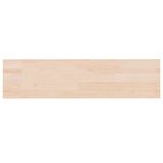 vidaXL Panneau d'étagère 80x20x1 5 cm Bois de chêne massif non traité