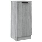 vidaXL Buffet Sonoma gris 30x30x70 cm Bois d'ingénierie