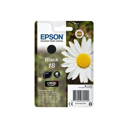 Epson cartouche t1801 - pâquerette - noir