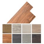 vidaXL Dalles de plancher PVC autoadhésif 5 02 m² 2 mm Orme naturel