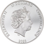 Pièce de monnaie en Argent 10 Dollars g 62.2 (2 oz) Millésime 2023 Mountains HALF DOME