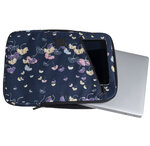 Housse ordinateur 13-14'' motif gingko - motif  - exacompta