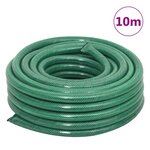 vidaXL Tuyau d'arrosage avec jeu de raccords vert 0 75" 10 m PVC
