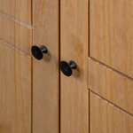 vidaXL Garde-robe 80x50x171 5 cm Pin massif Assortiment Panama